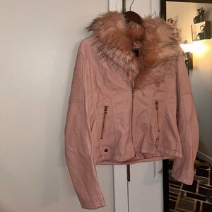 Dark pink bomber❤️